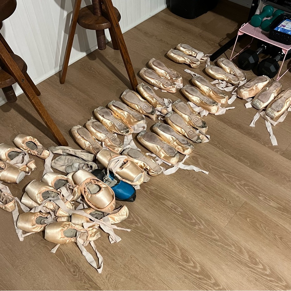 dead pointe shoes - READ CAPTION